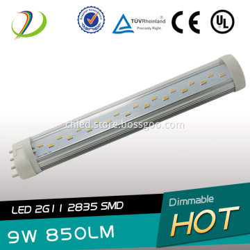 180 degree UL listed LED 2G11 Tube light